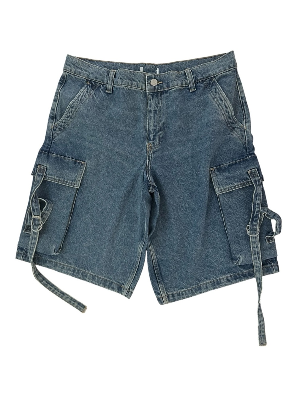 Even & Odd Baggy Denim Cargo Shorts